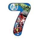 Avengers Number 7 Edible Icing Image